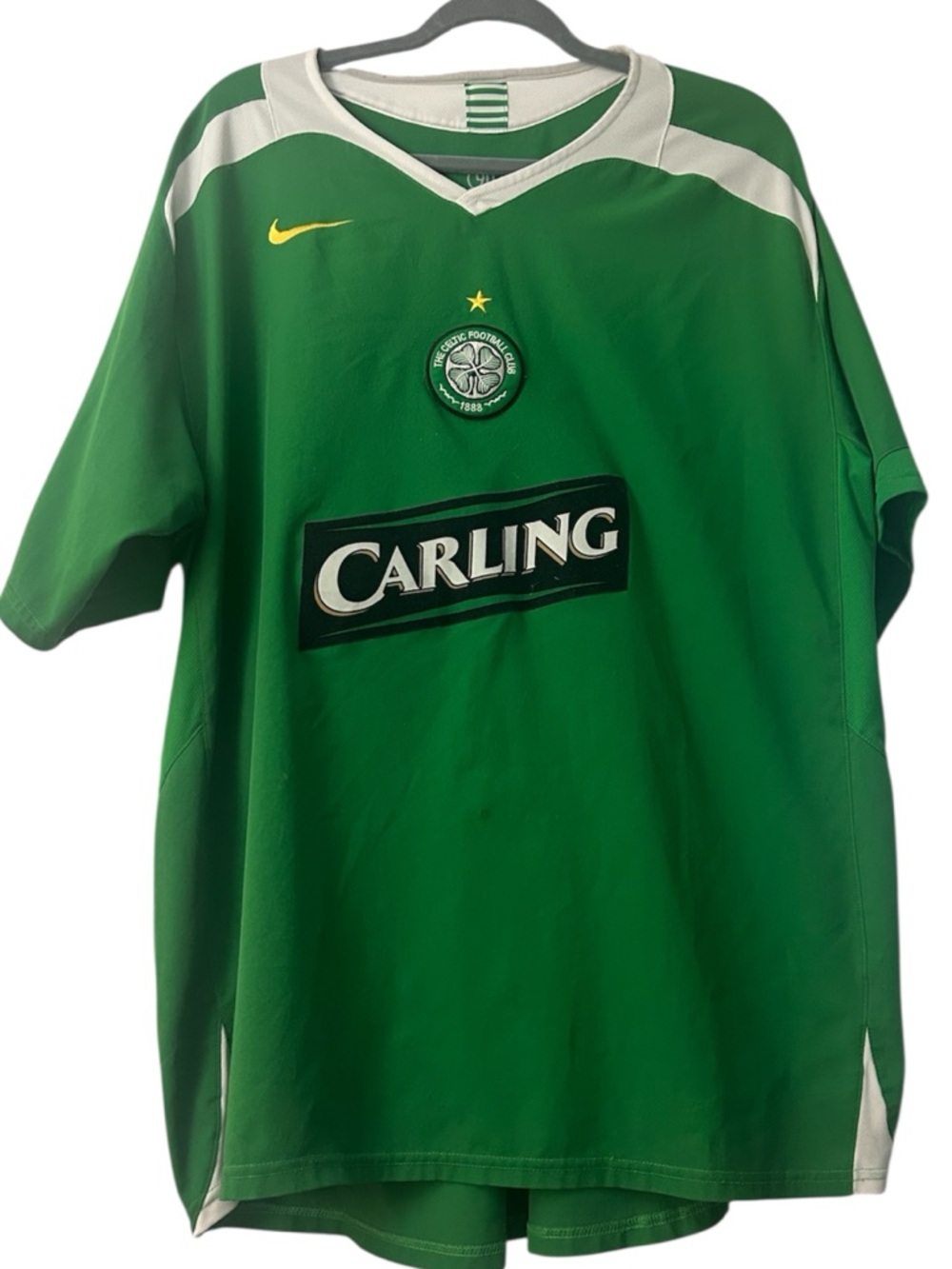 Official Celtic Away Game Football Jersey 2005-2006 by Nike XL